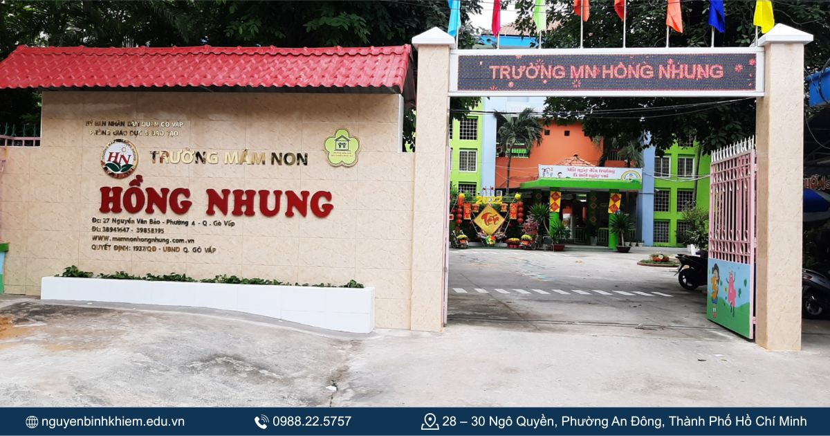 Trường mầm non Hồng Nhung 