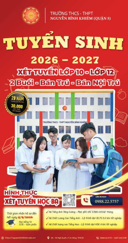 Tuyển sinh 2026-2027