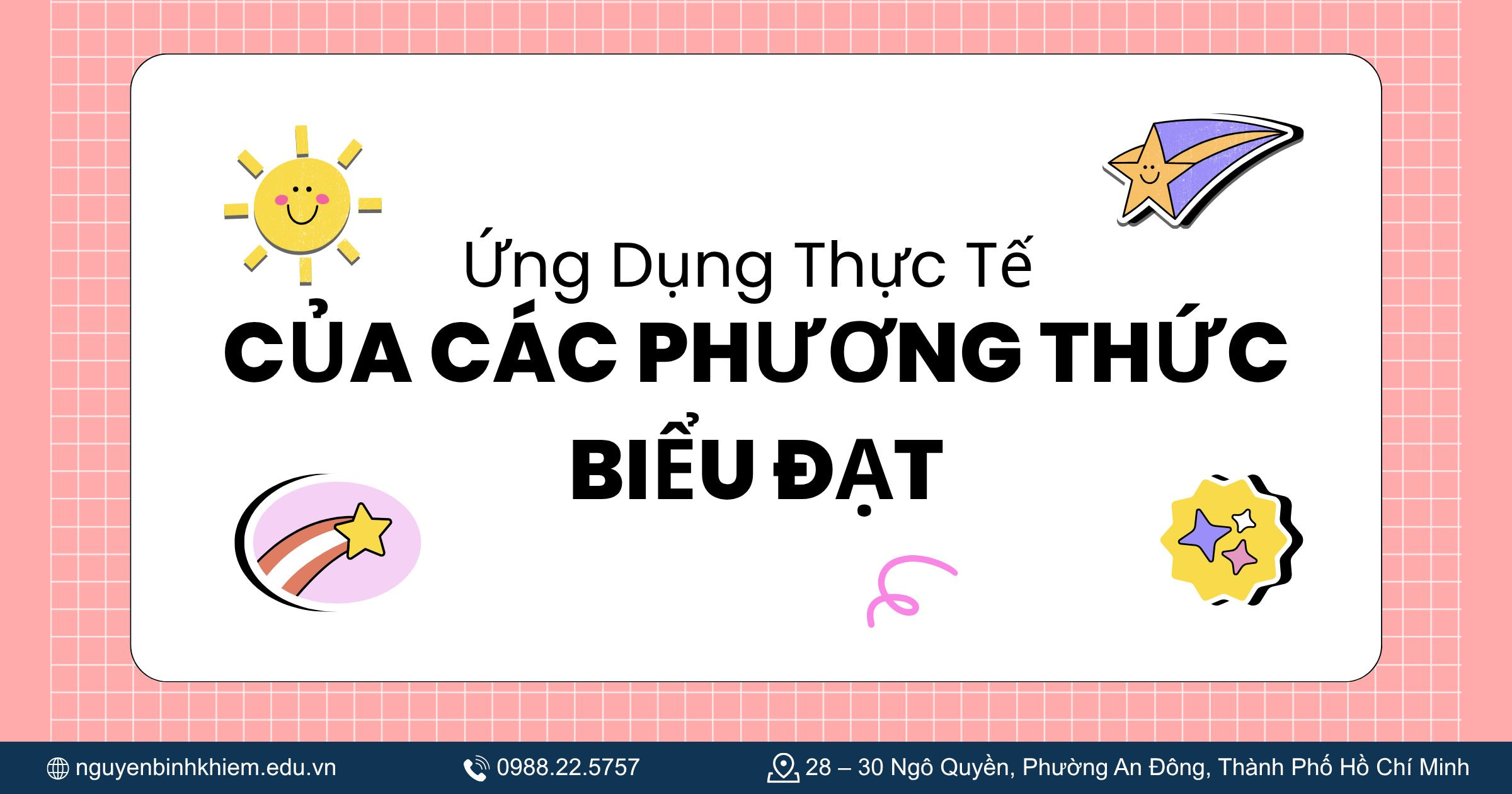Ứng Dụng Thực Tế Của Các Phương Thức Biểu Đạt