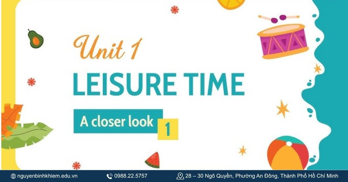 Unit 1_ Leisure time