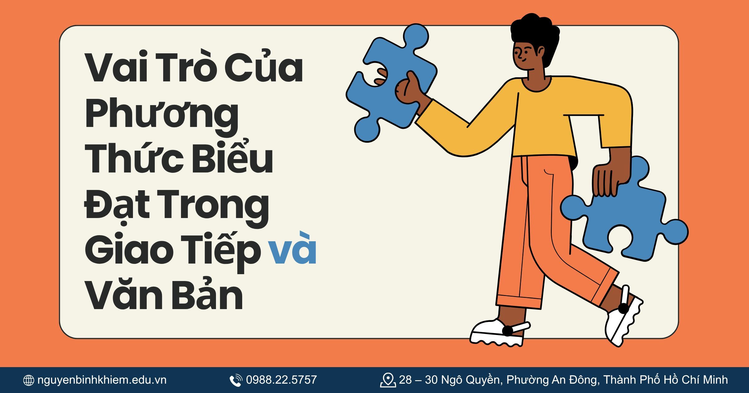Vai Trò Của Phương Thức Biểu Đạt Trong Giao Tiếp Và Văn Bản