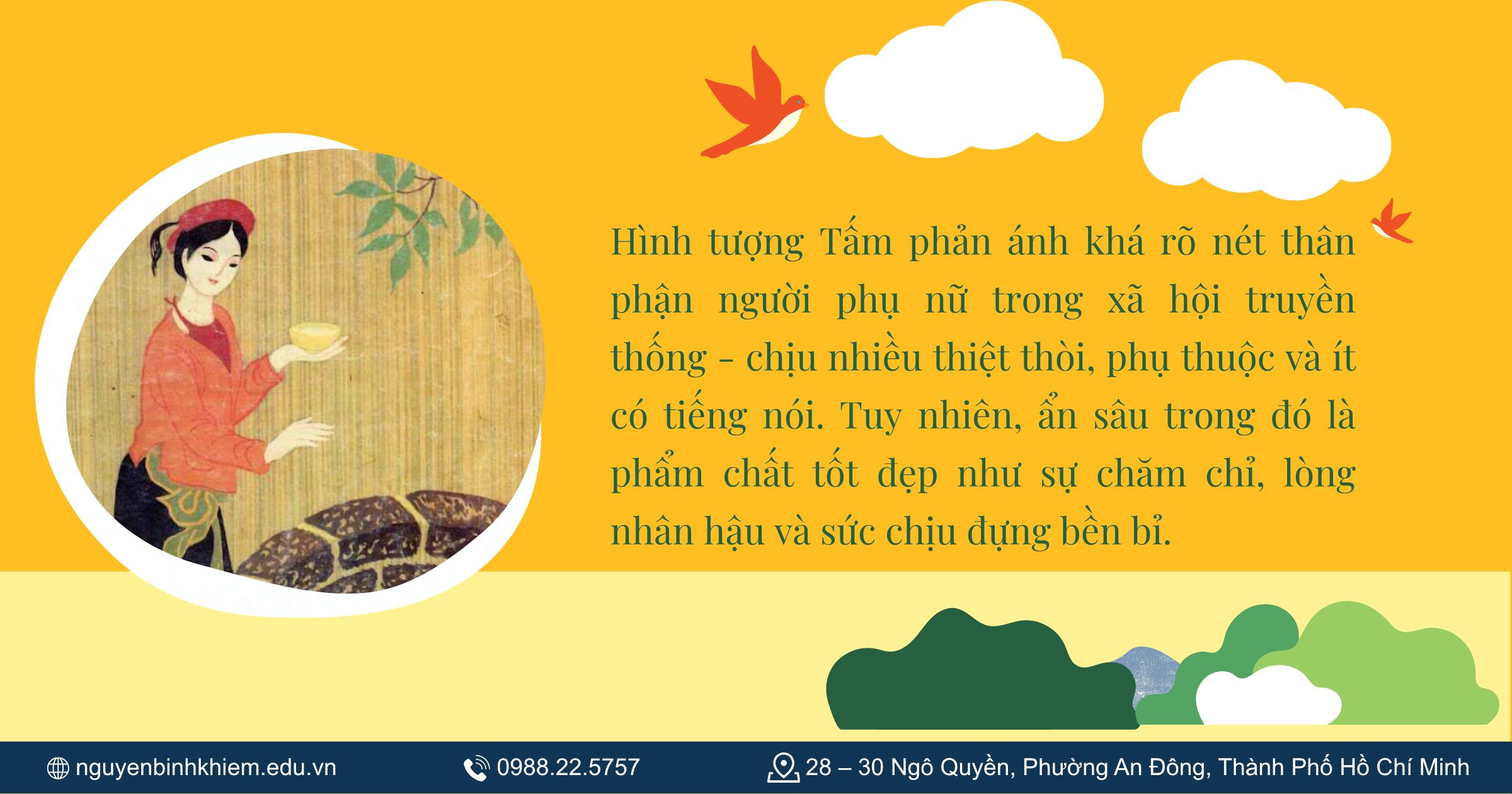 Vai trò và hình ảnh người phụ nữ xưa Tấm Cám