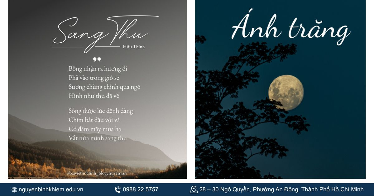 Văn bản trọng tâm Thơ 