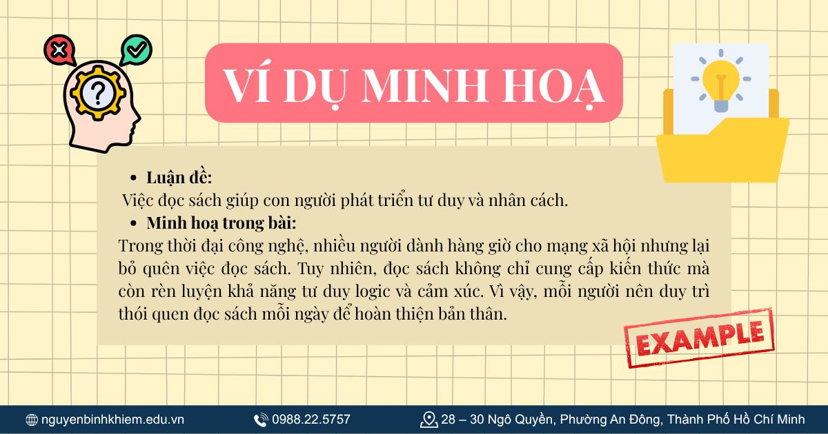 Ví dụ minh họa đơn giản