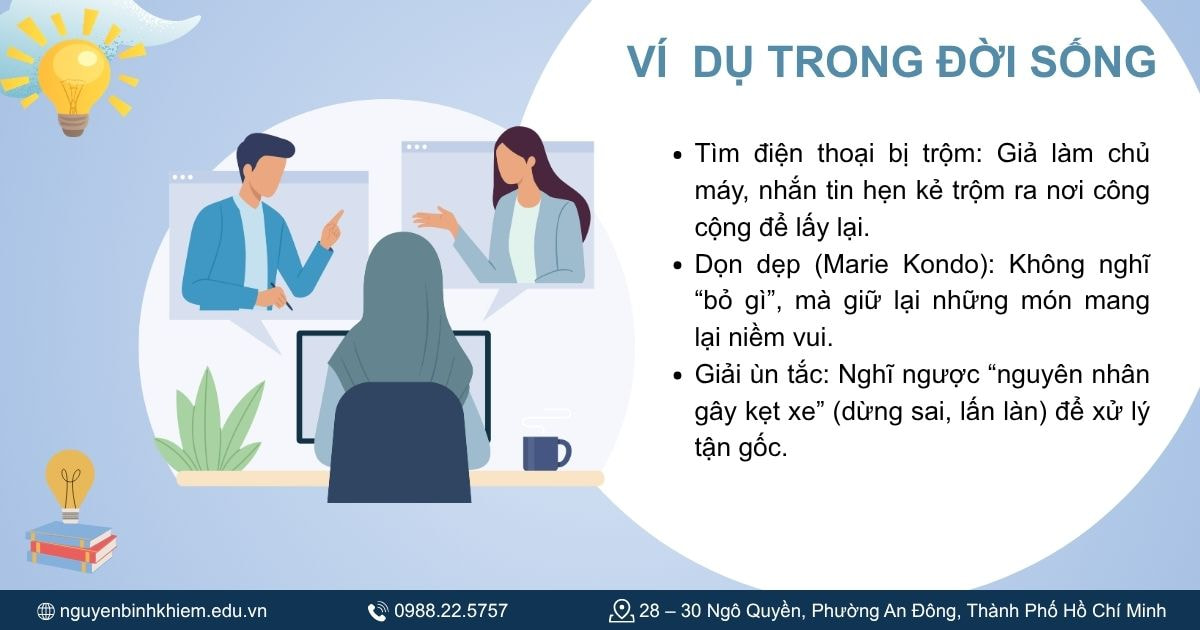 Ví dụ trong đời sống