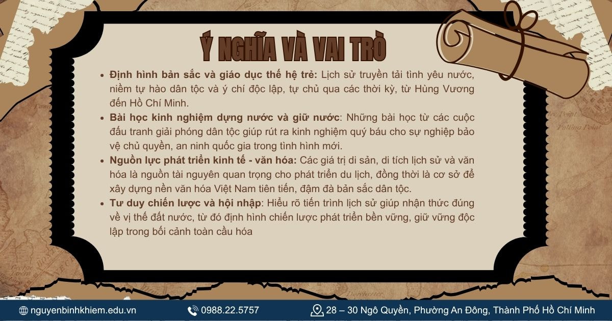 Ý nghĩa và vai trò 