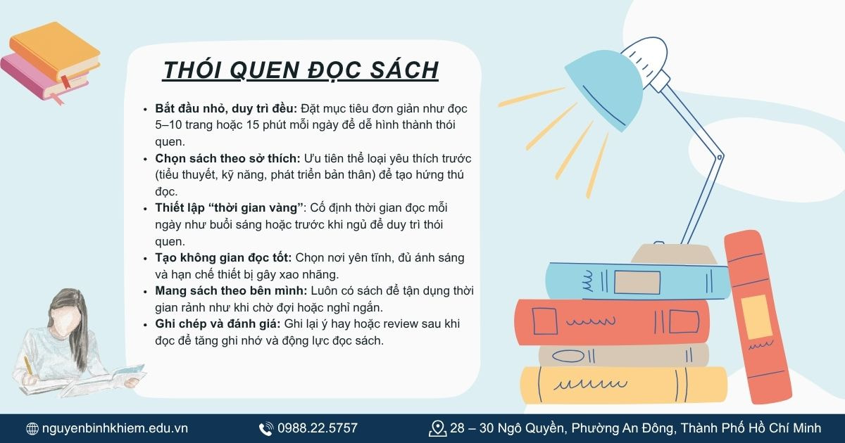 thói quen đọc sách