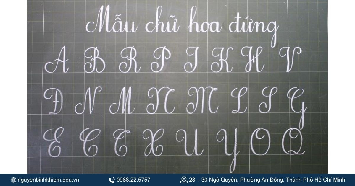 Bảng chữ cái viết hoa là gì