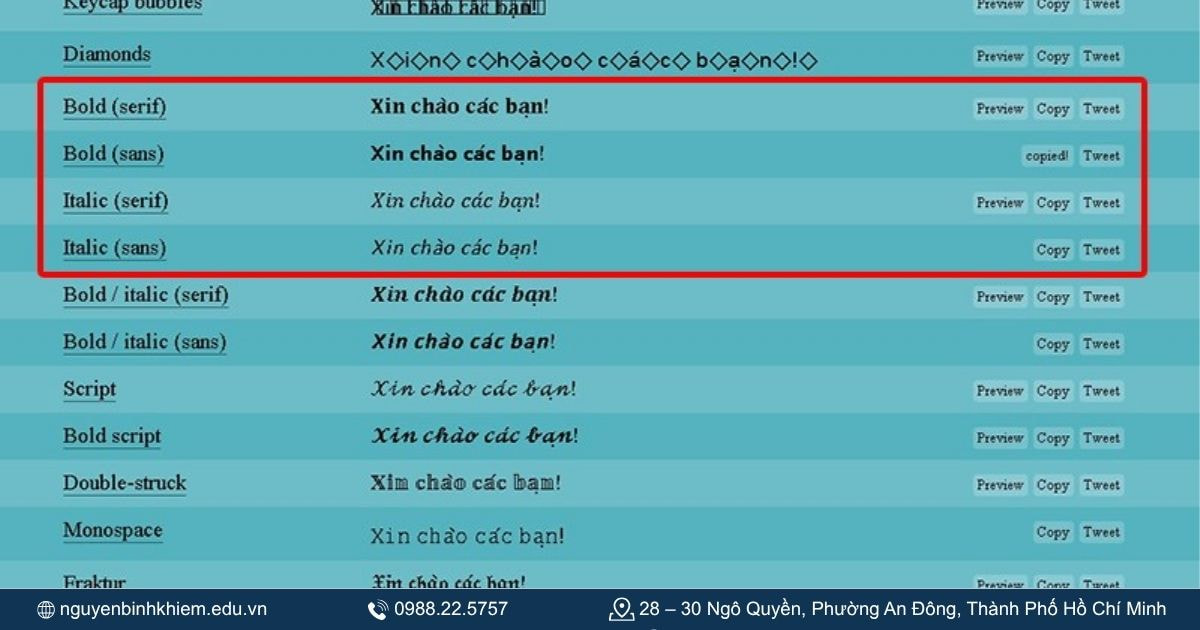 Cách Viết Chữ Kiểu Facebook: Chữ In Đậm, Chữ Nghiêng, Đổi Font