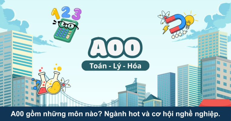 A00 gồm những môn nào? Ngành hot và cơ hội nghề nghiệp.
