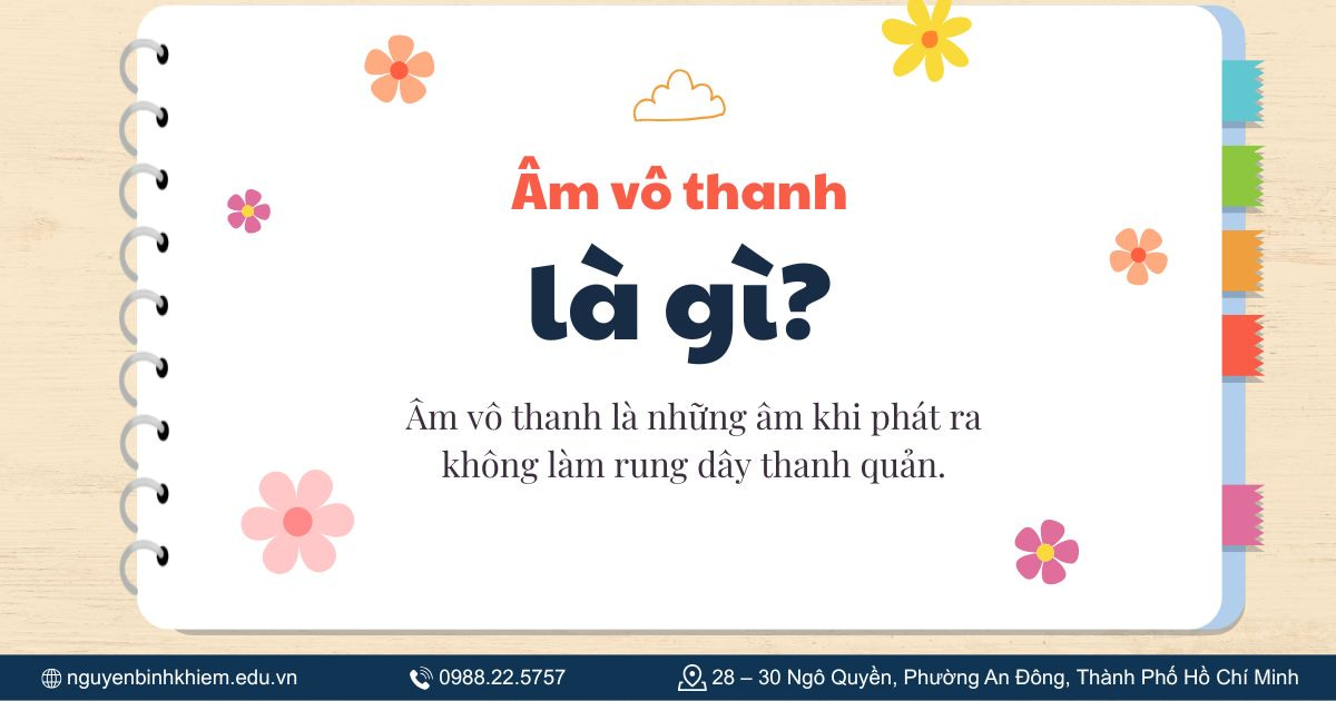 Âm vô thanh là gì?