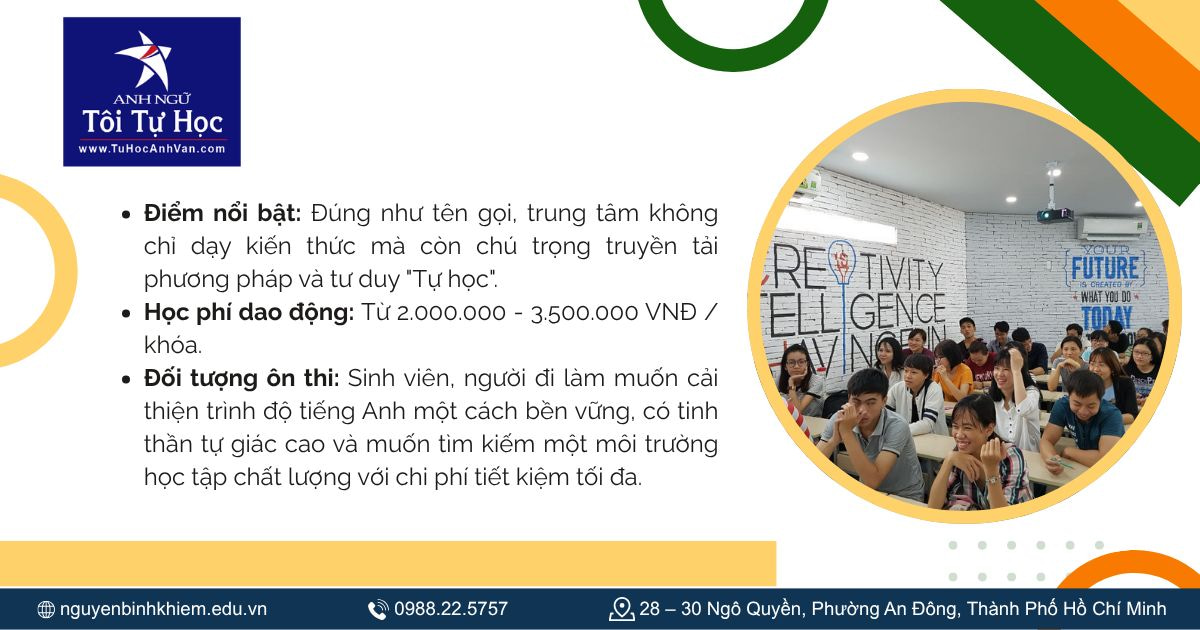 Anh ngữ TÔI TỰ HỌC