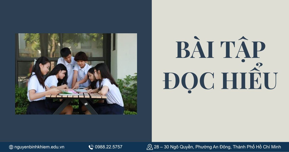 Bài tập đọc hiểu