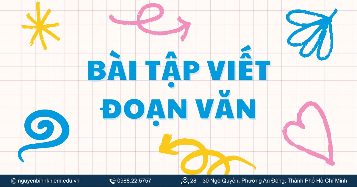 Bài tập viết đoạn văn