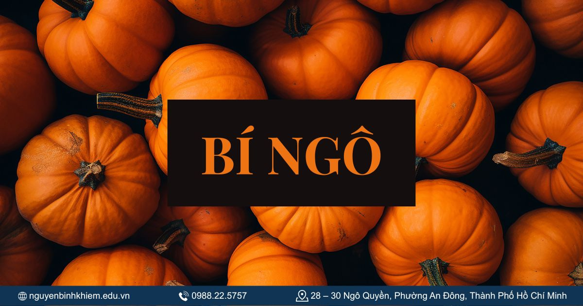 Bí ngô