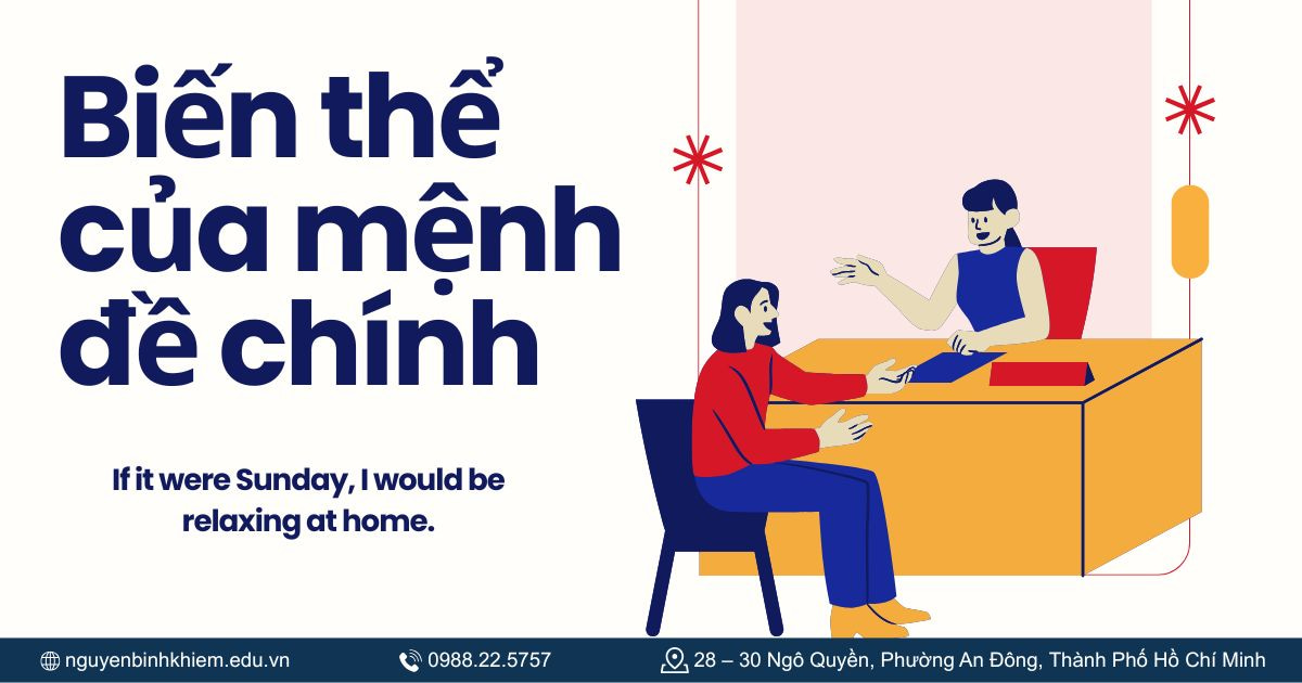 Biến thể của mệnh đề chính