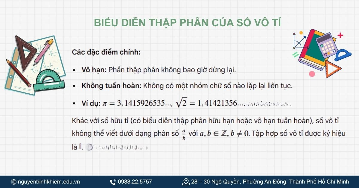 Biểu diễn thập phân của số vô tỉ