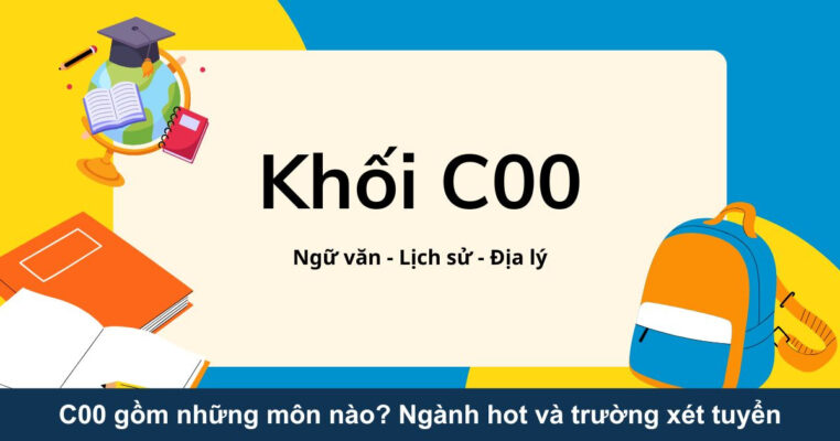 C00 gồm những môn nào? Ngành hot và trường xét tuyển