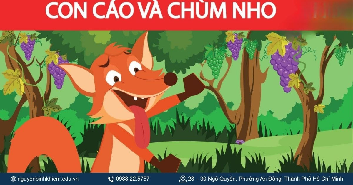Cáo và chùm nho