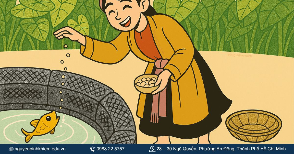 Chi tiết con cá bống