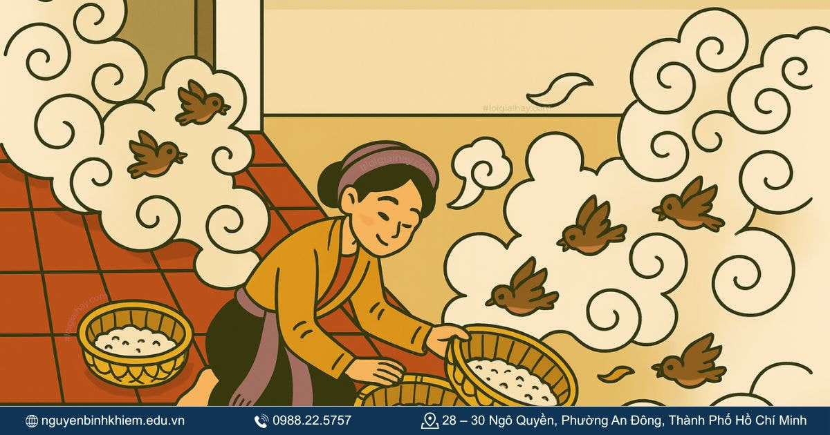 Chim vàng anh và quả thị