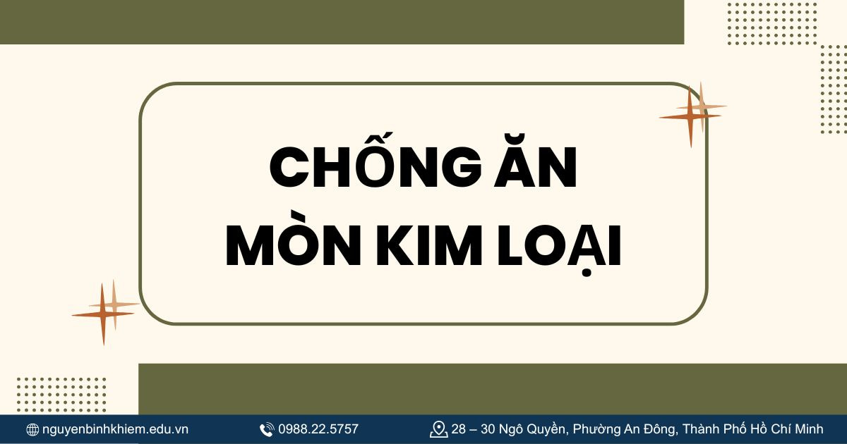 Chống ăn mòn kim loại