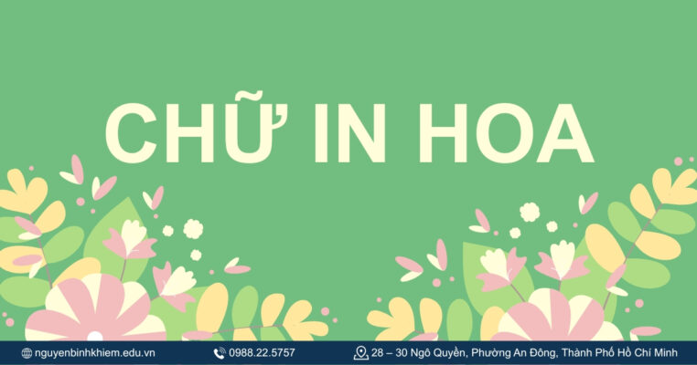 Chữ in hoa