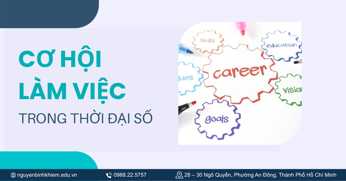Cơ hội làm việc trong thời đại số