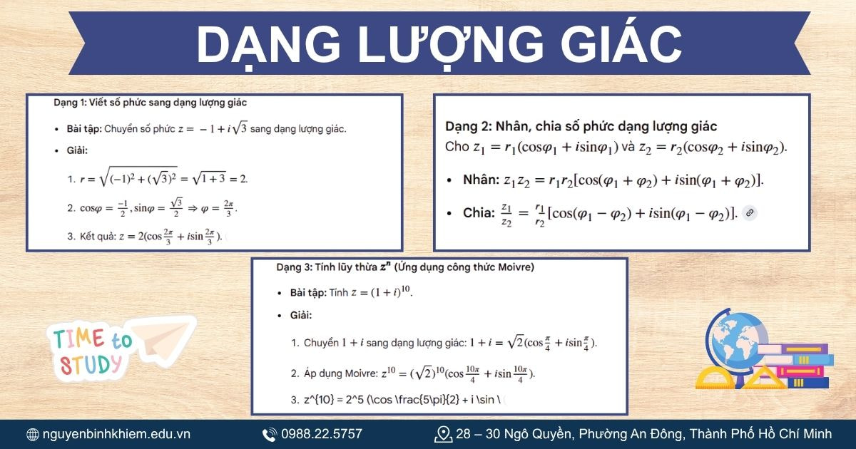 Dạng lượng giác