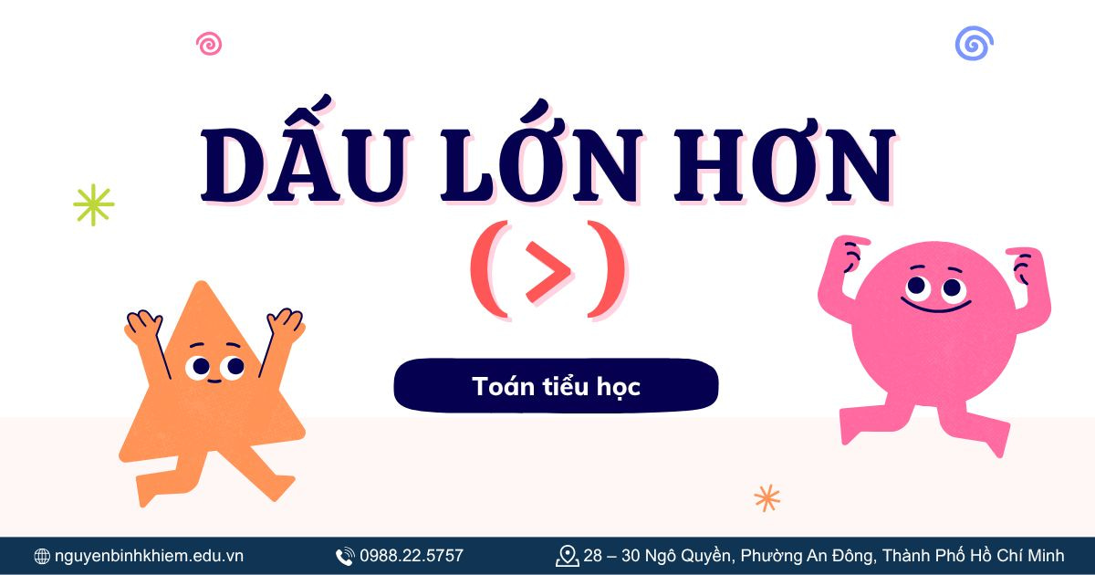 Dấu lớn hơn (>)