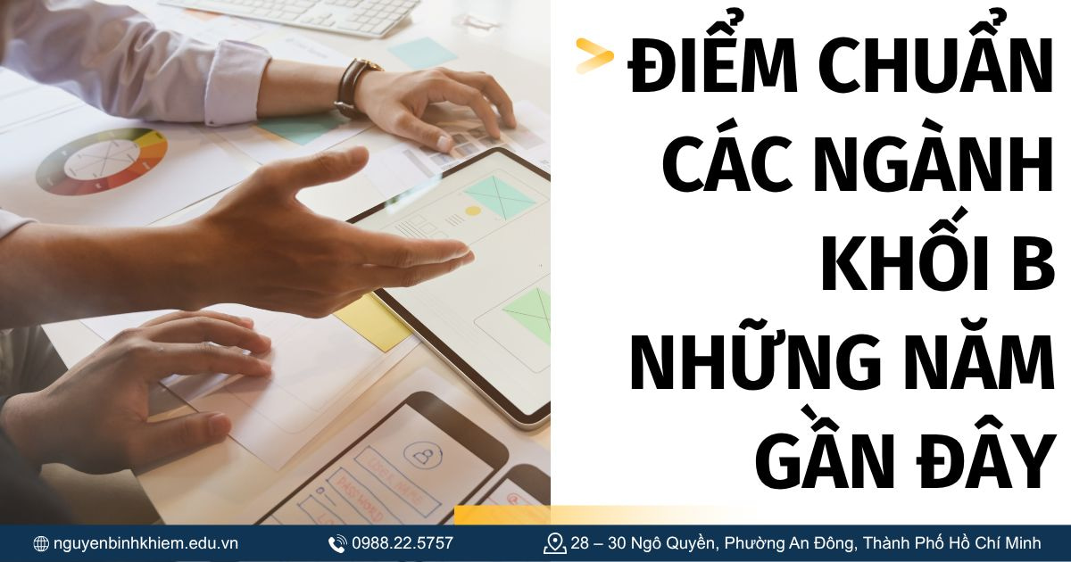 Điểm chuẩn các ngành khối B những năm gần đây