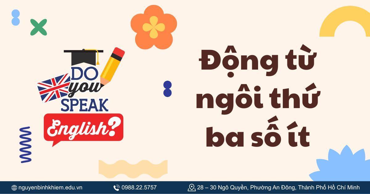 Động từ ngôi thứ ba số ít