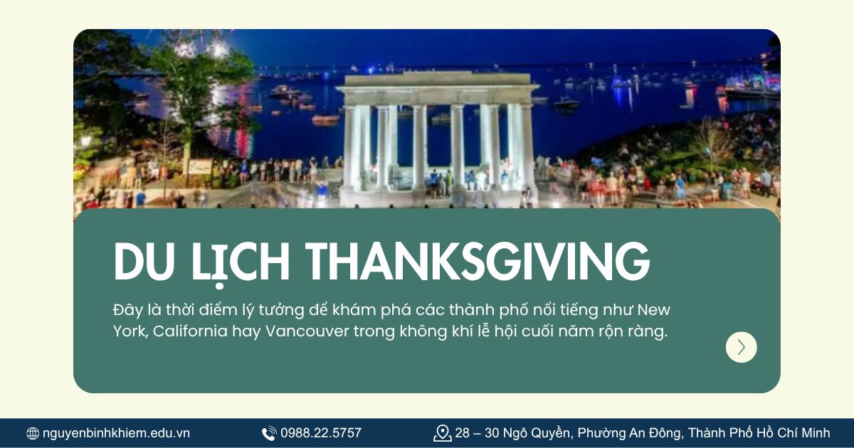 Du lịch dịp Thanksgiving