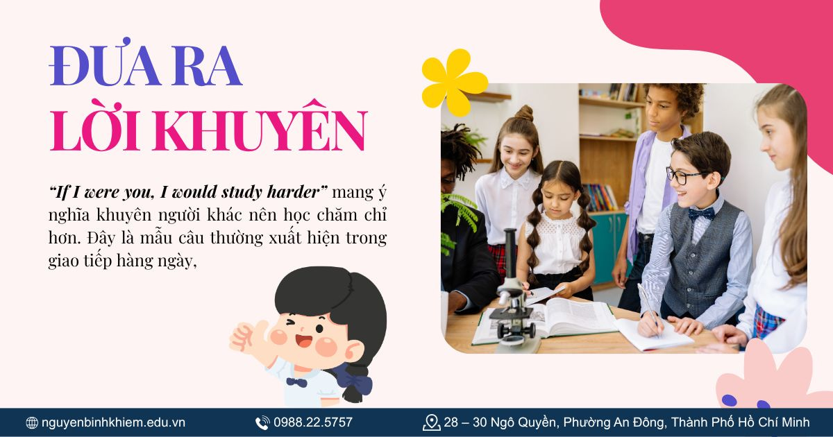 Đưa ra lời khuyên