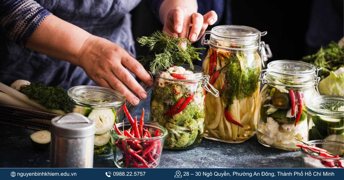 Dung dịch trong thực phẩm.