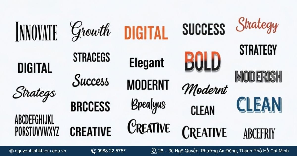 Font Chữ Khó Đọc – Cá Tính Nhưng Cần Sử Dụng Hợp Lý
