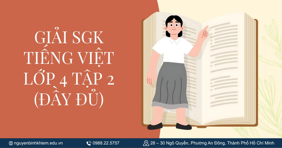 Giải SGK Tiếng Việt lớp 4 Tập 2 (đầy đủ)