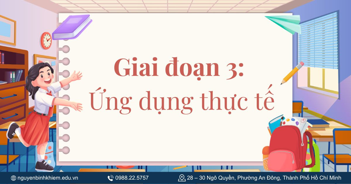 Giai đoạn 3: Ứng dụng thực tế