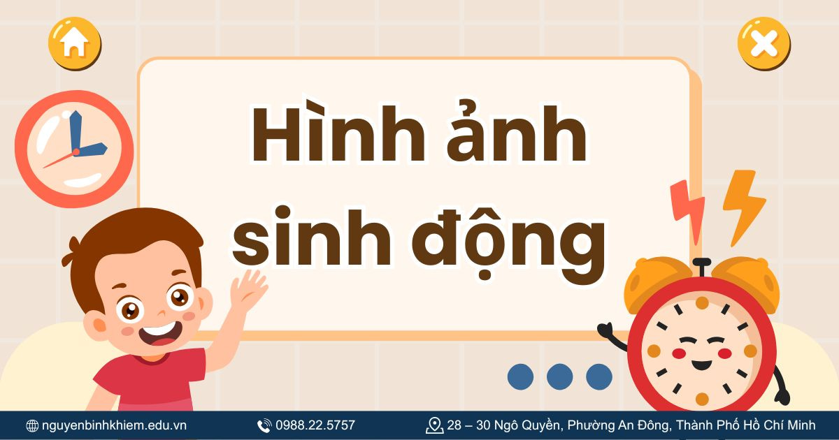 Hình ảnh sinh động