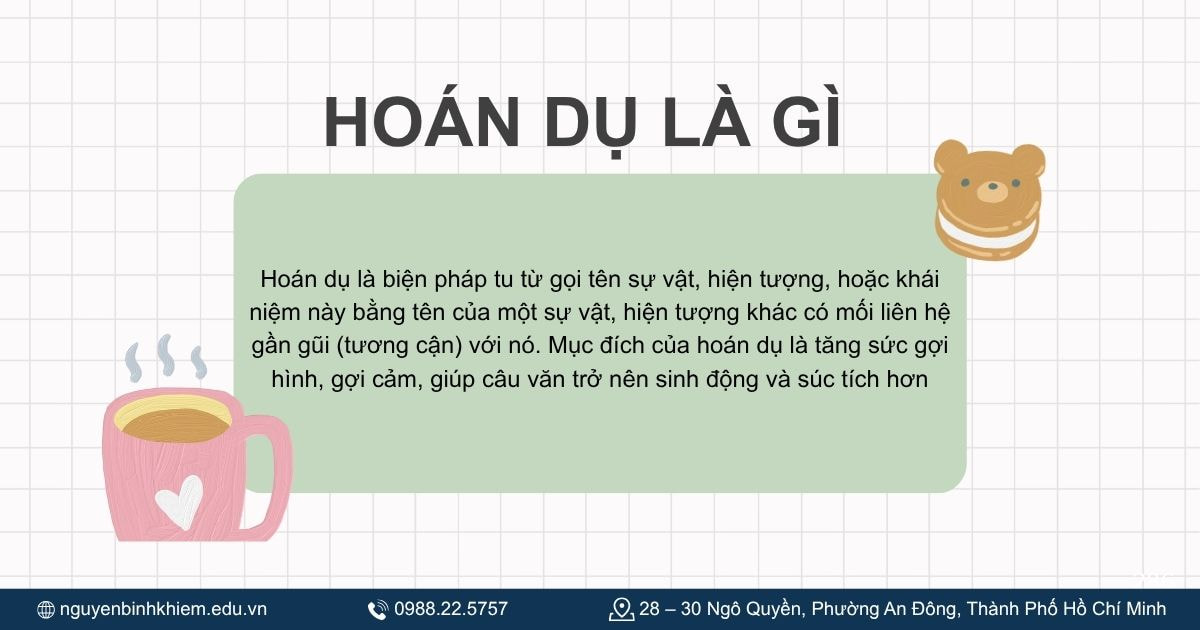 Hoán dụ là gì