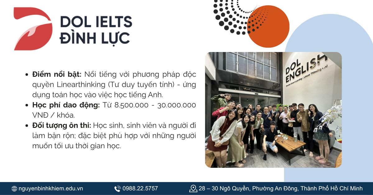 IELTS Đình Lực (DOL English)
