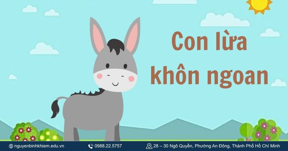 Kể chuyện bé nghe_ Con lừa khôn ngoan