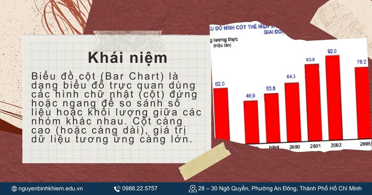 Khái niệm biểu đồ cột