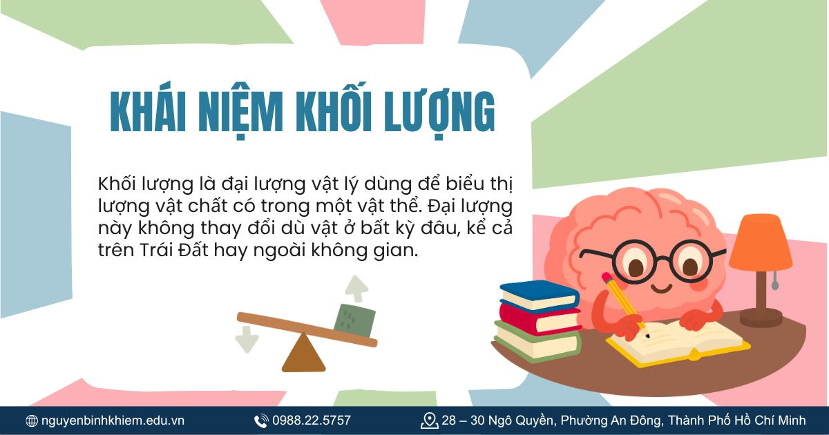 Khái niệm khối lượng