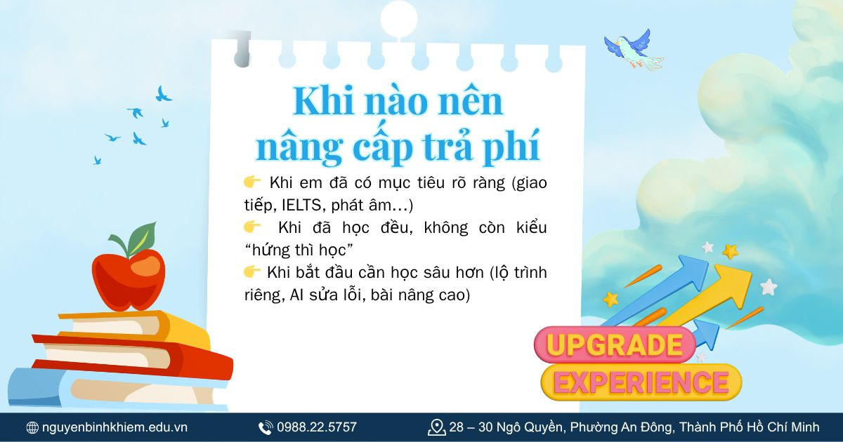 Khi nao nen nang cap tra phiKhi nào nên nâng cấp trả phí