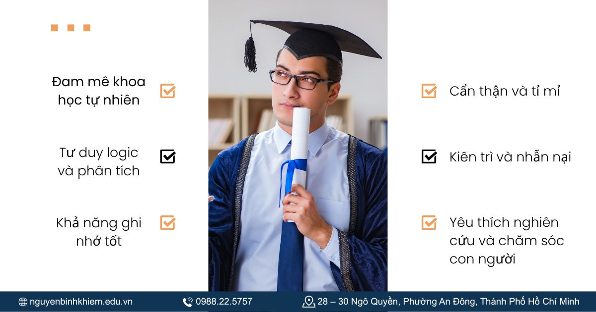Khối B phù hợp với tính cách và năng lực nào?