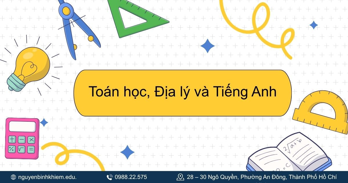 Khối D10 gồm những môn gì