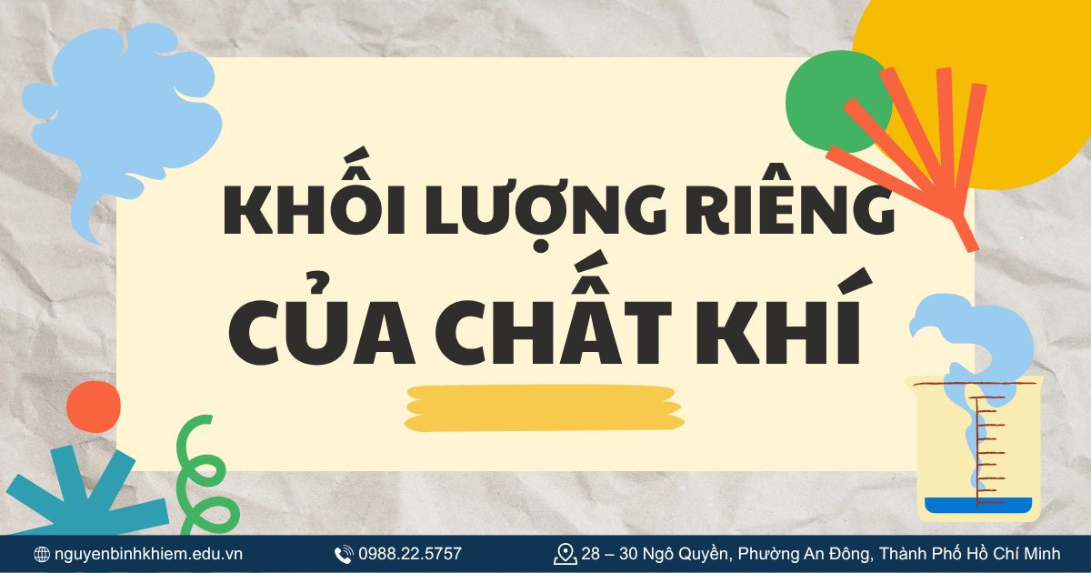 Khối lượng riêng của chất khí