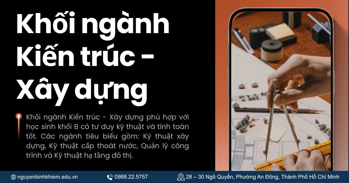 Khối ngành Kiến trúc - Xây dựng