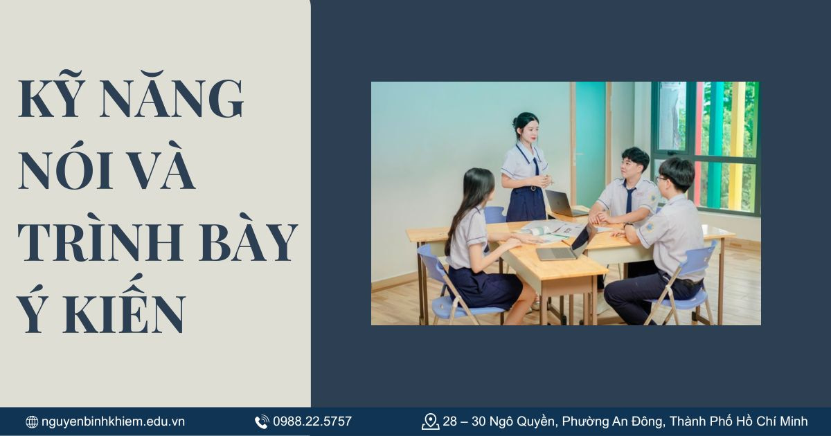 Kỹ năng nói và trình bày ý kiến